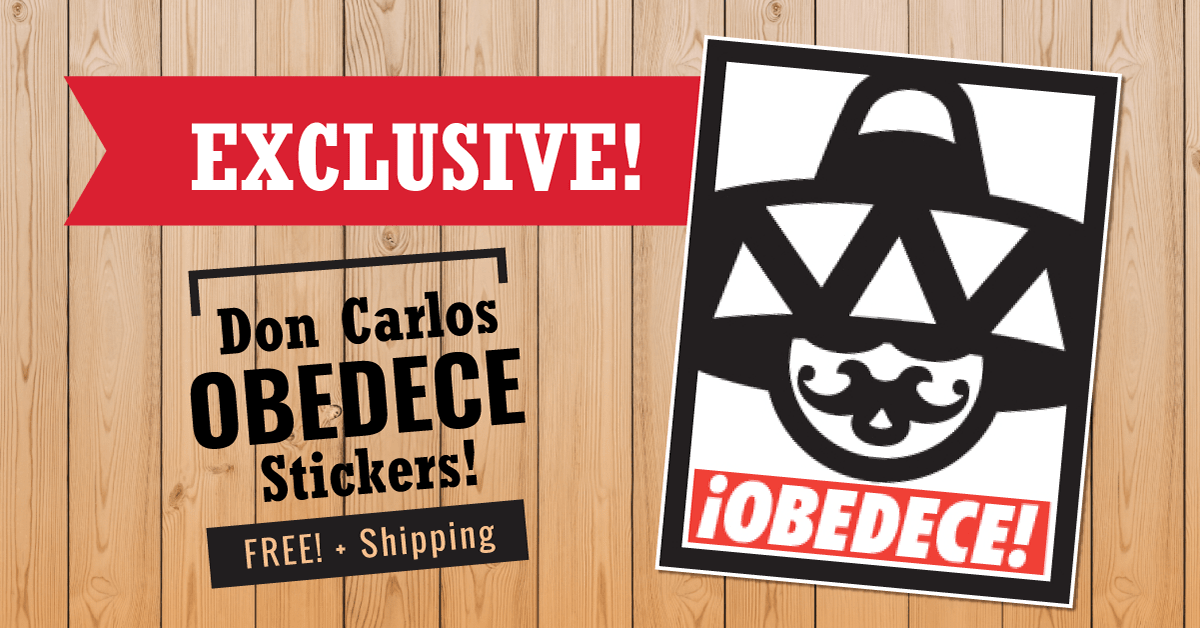 don carlos taco shop sticker